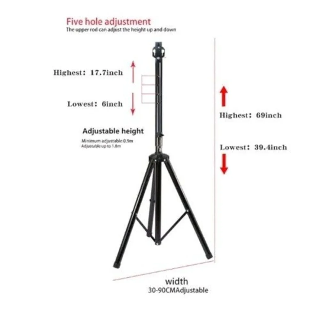 3D HologramFan Stand w/ Multi-function Base 39.4 - 69 Inch 150 Lb READ